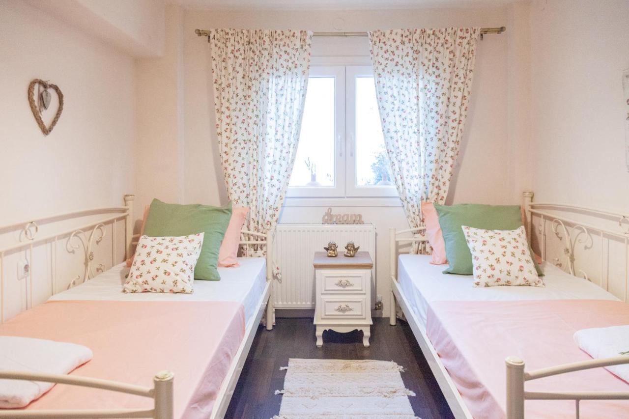 Lorantina Luxury Sea View Holiday House Close To Barbati & Ipsos Beach Spartylas Exterior photo