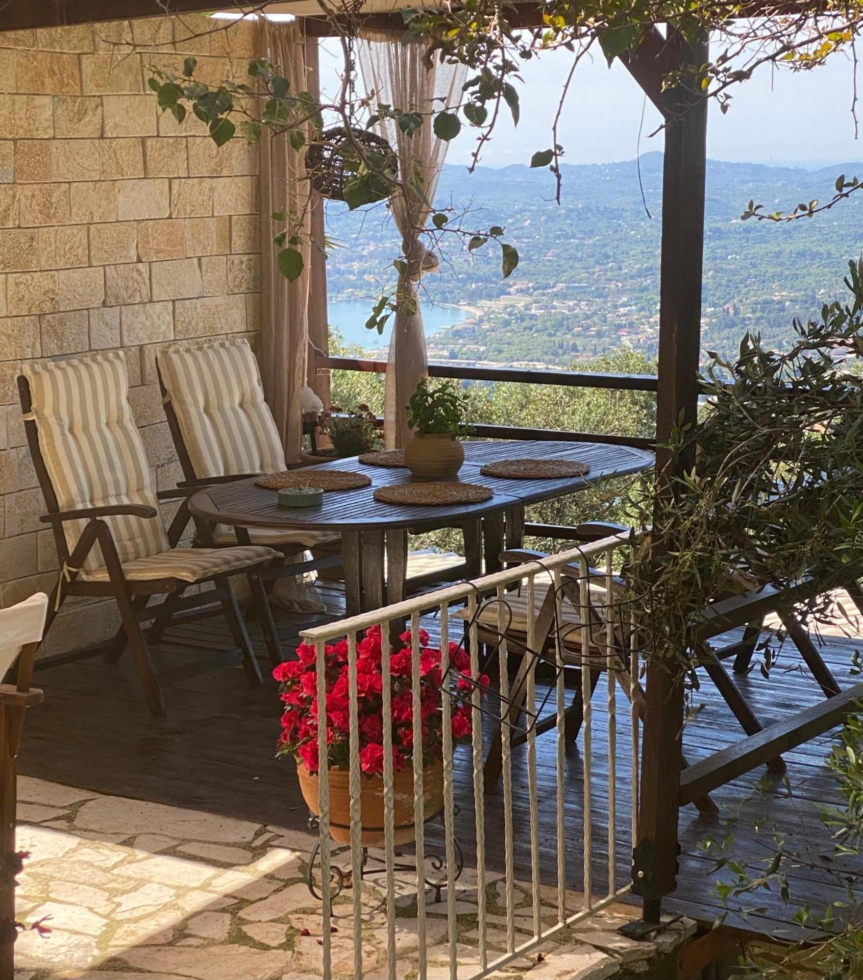 Lorantina Sea View House Holidays In Corfu Spartylas Exterior photo